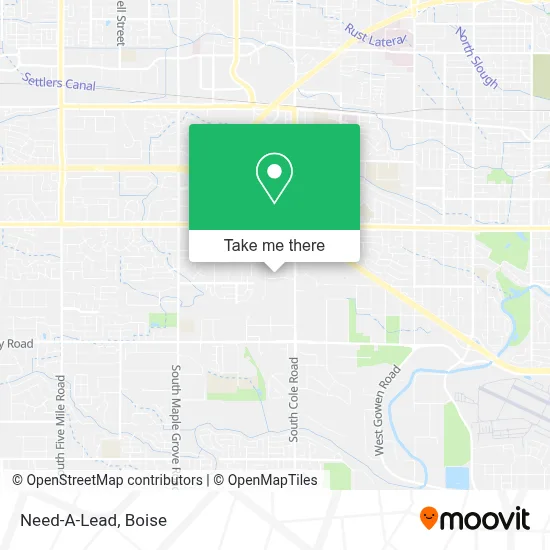 Need-A-Lead map
