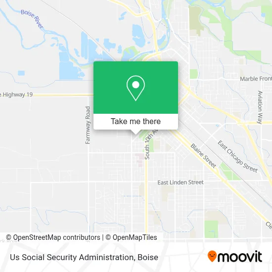 Us Social Security Administration map