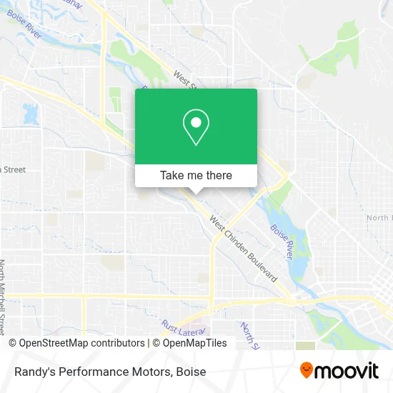 Randy's Performance Motors map