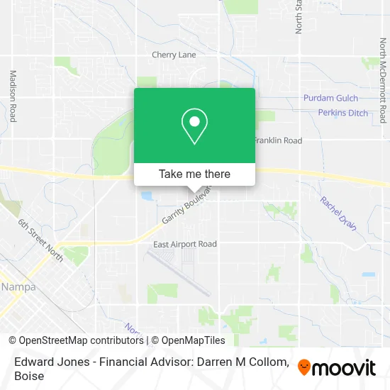 Edward Jones - Financial Advisor: Darren M Collom map