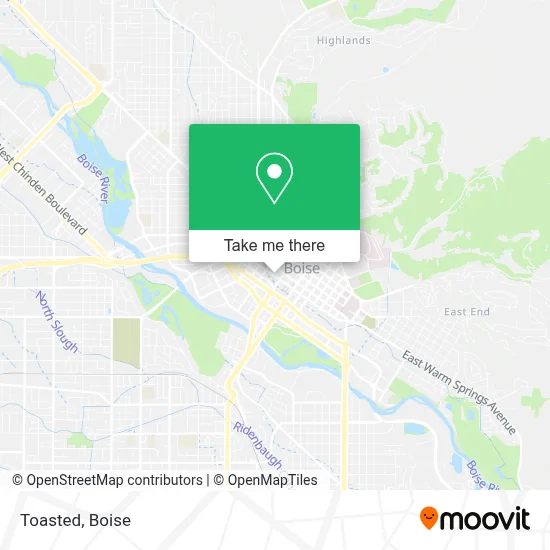 Toasted map