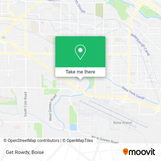 Get Rowdy map