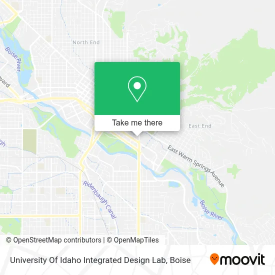 University Of Idaho Integrated Design Lab map