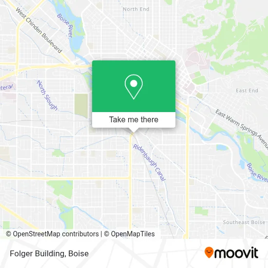 Folger Building map