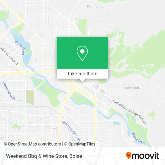 Weekend Bbq & Wine Store map