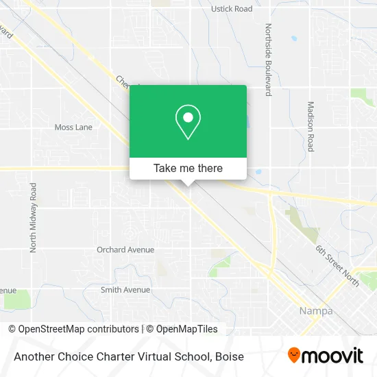 Another Choice Charter Virtual School map