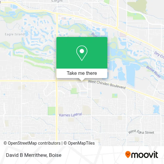 David B Merrithew map
