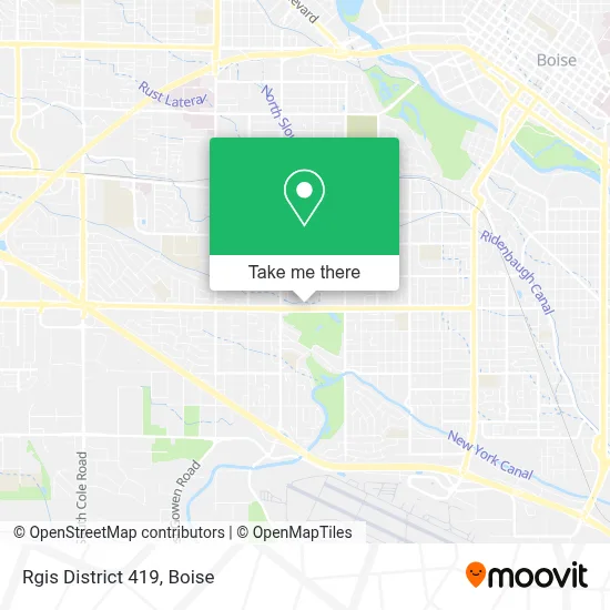 Rgis District 419 map