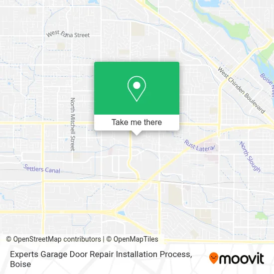 Experts Garage Door Repair Installation Process map