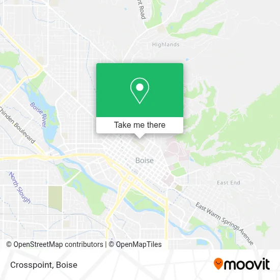 Crosspoint map
