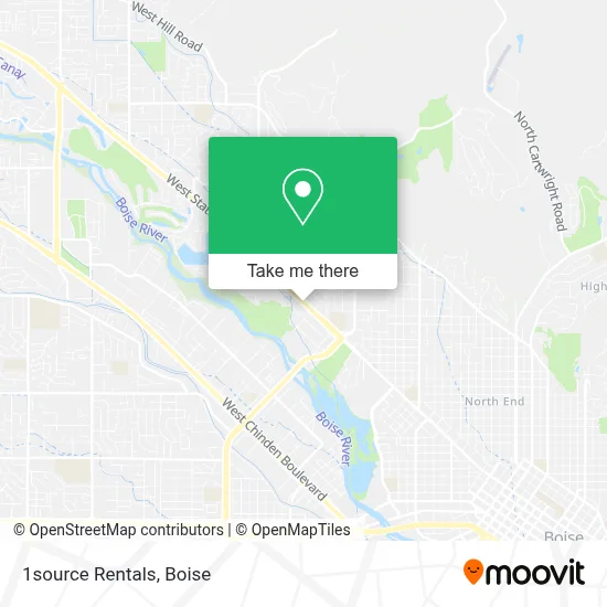 1source Rentals map