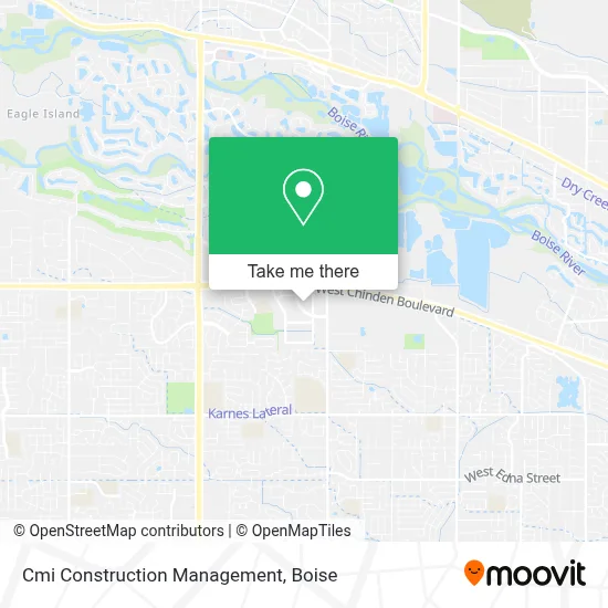 Cmi Construction Management map