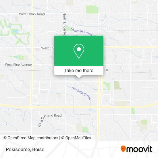 Posisource map