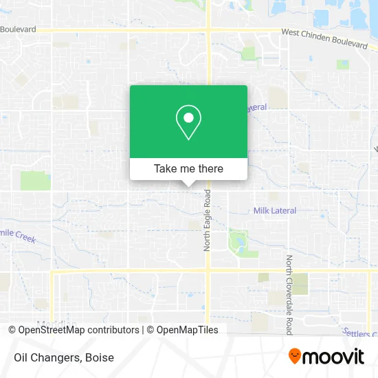 Oil Changers map