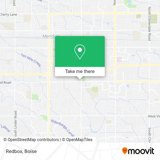 Redbox map