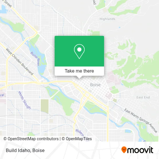 Build Idaho map