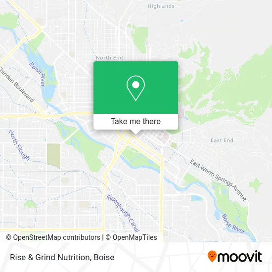 Rise & Grind Nutrition map