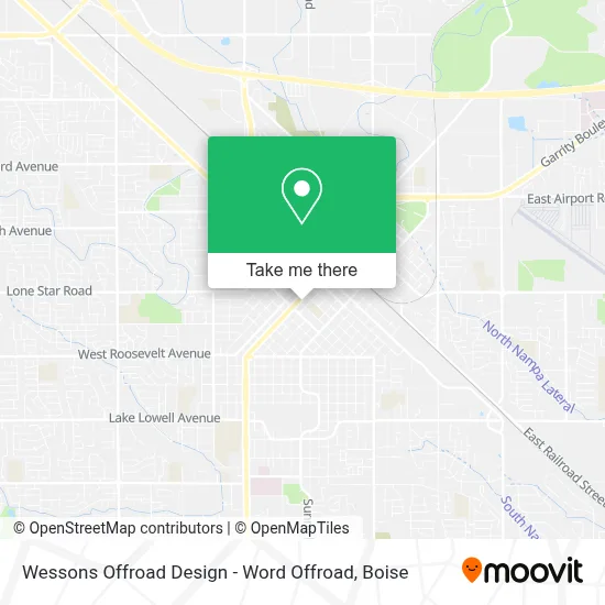 Wessons Offroad Design - Word Offroad map