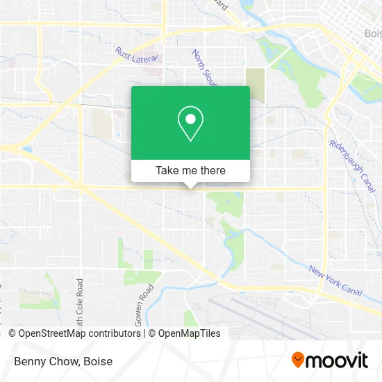Benny Chow map