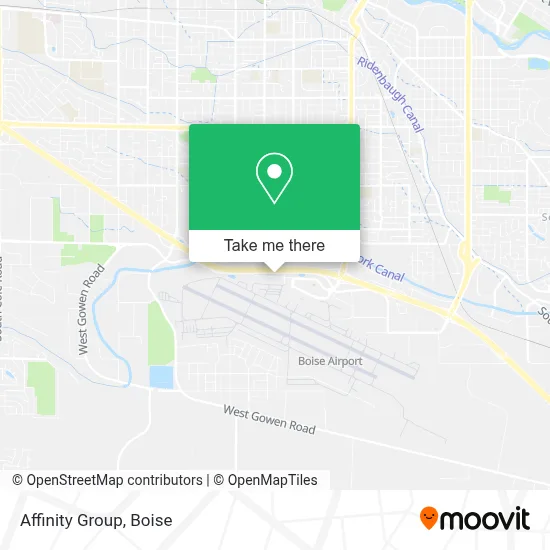 Affinity Group map