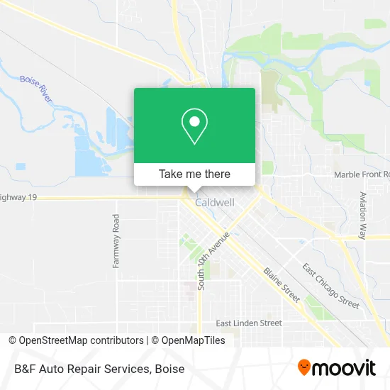 B&F Auto Repair Services map