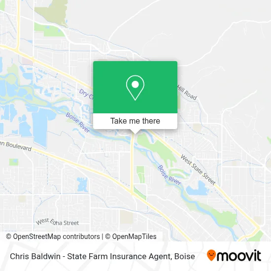 Chris Baldwin - State Farm Insurance Agent map