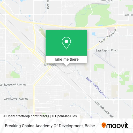 Breaking Chains Academy Of Development map