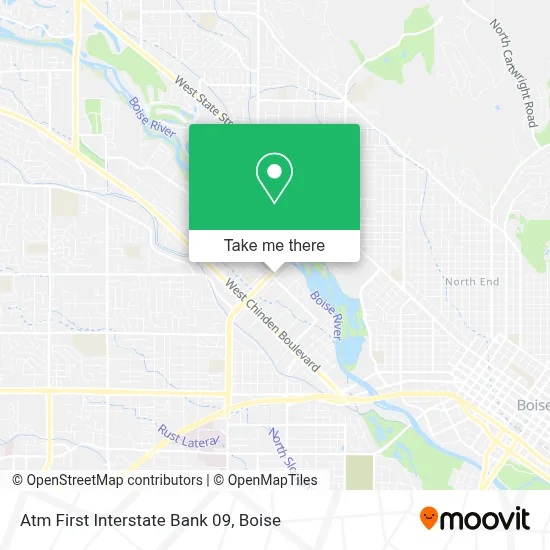 Atm First Interstate Bank 09 map