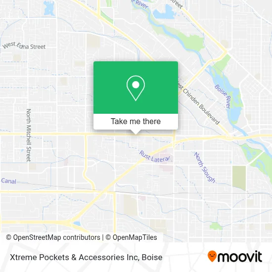Xtreme Pockets & Accessories Inc map