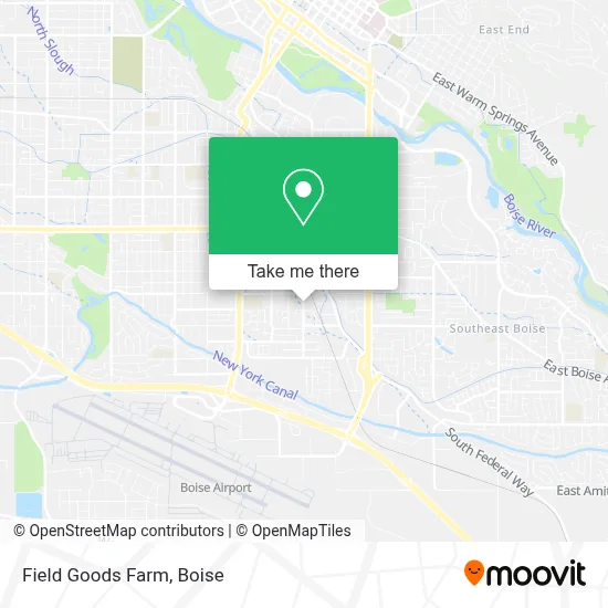Field Goods Farm map