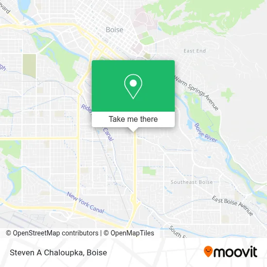 Steven A Chaloupka map