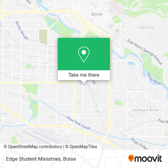 Edge Student Ministries map