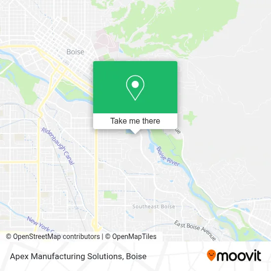 Apex Manufacturing Solutions map
