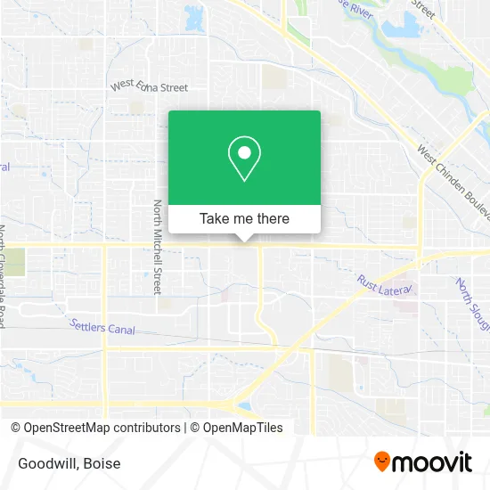 Goodwill map