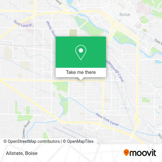 Allstate map