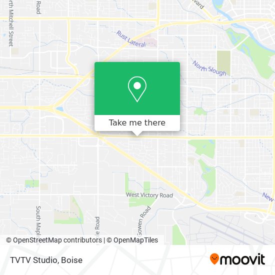 TVTV Studio map