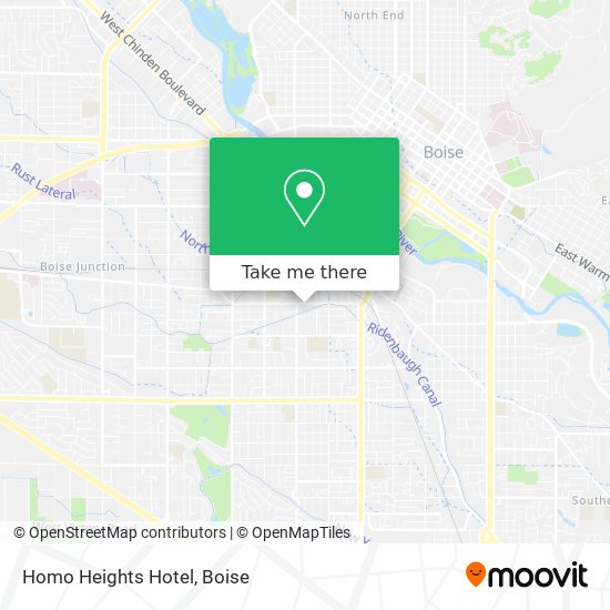 Homo Heights Hotel map