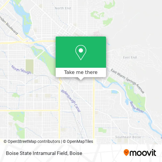Boise State Intramural Field map