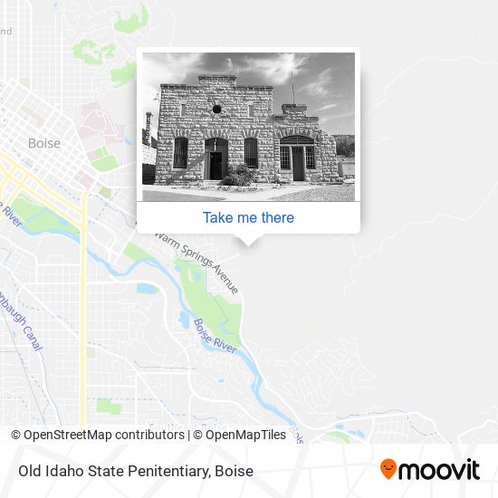 Mapa de Old Idaho State Penitentiary