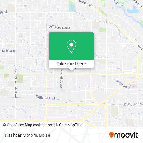 Mapa de Nashcar Motors