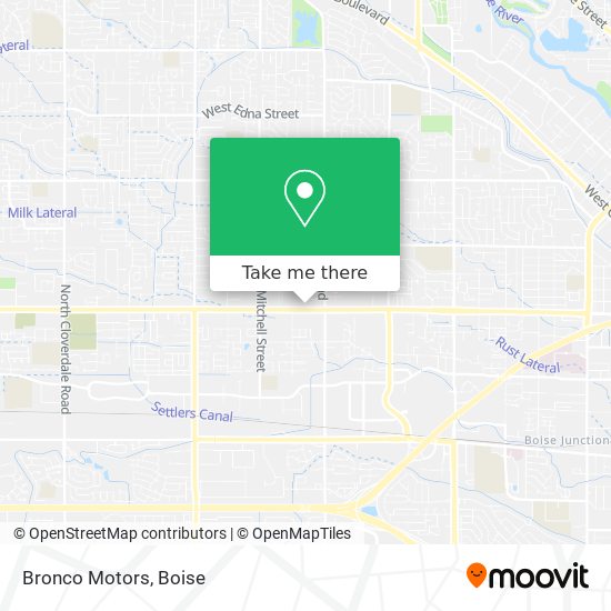 Bronco Motors map