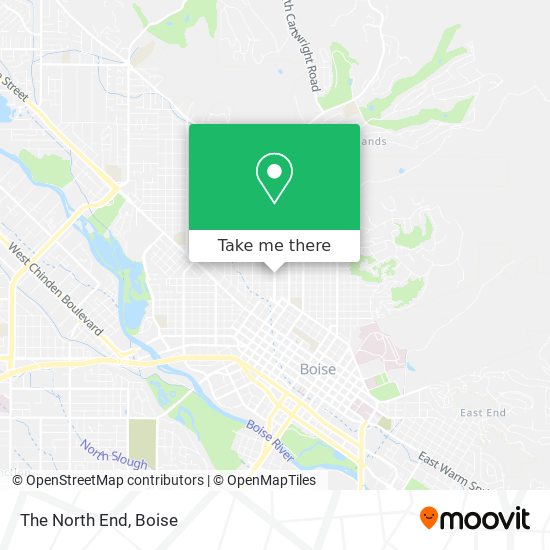 Mapa de The North End