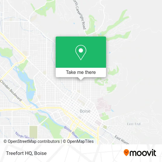 Mapa de Treefort HQ