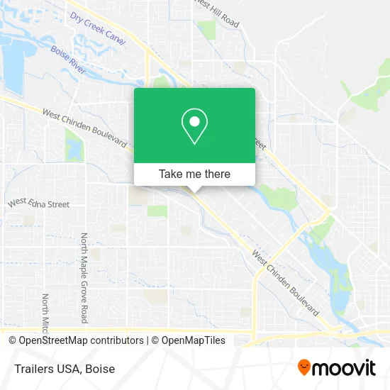 Trailers USA map