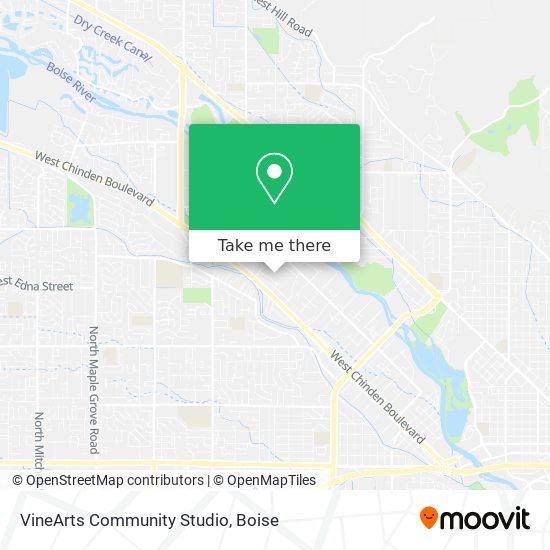 VineArts Community Studio map