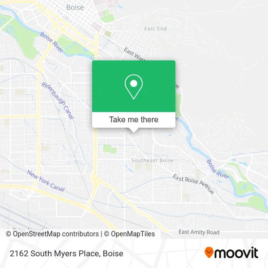 2162 South Myers Place map