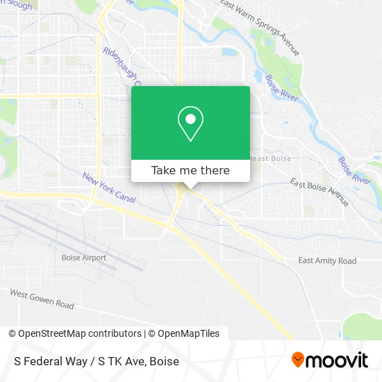 S Federal Way / S TK Ave map