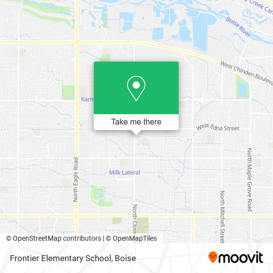 Mapa de Frontier Elementary School