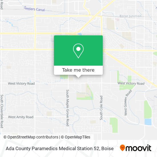 Ada County Paramedics Medical Station 52 map