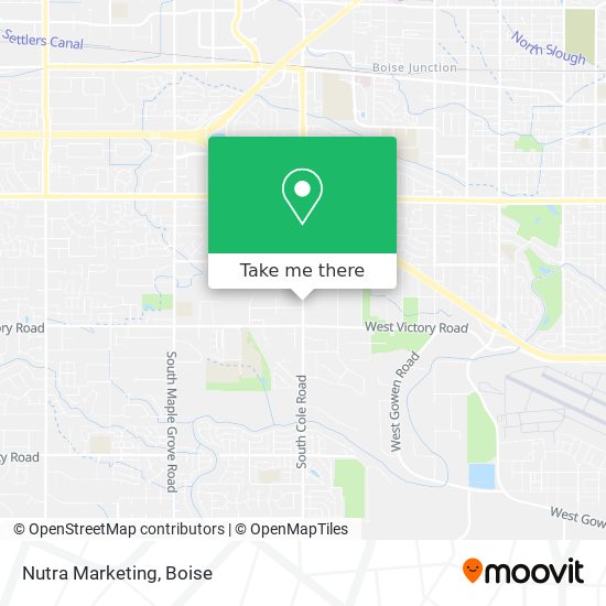 Nutra Marketing map